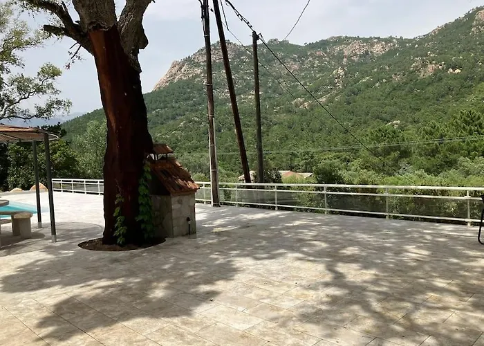 Ferienhaus A Suarella - Climatisee - 4 - Piscine Chauffee Sainte-Lucie de Porto-Vecchio