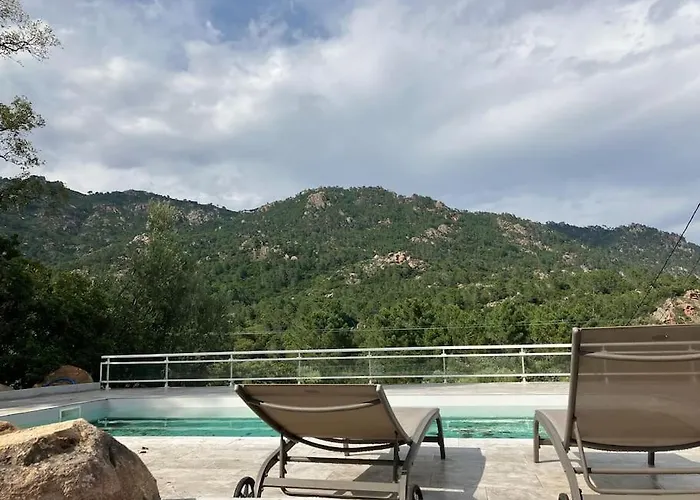 Ferienhaus A Suarella - Climatisee - 4 - Piscine Chauffee *