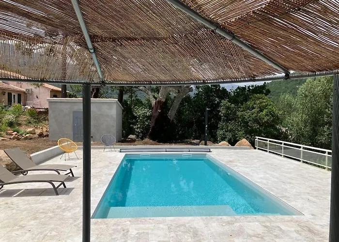 A Suarella - Climatisee - 4 - Piscine Chauffee * Sainte-Lucie de Porto-Vecchio